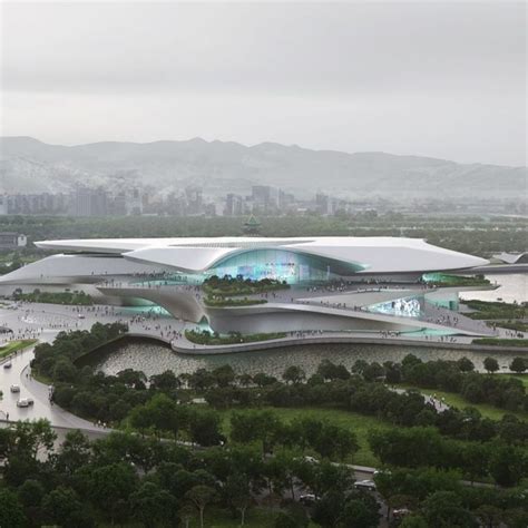 Chengdu Science Fiction Museum By Zaha Hadid Architects ZHA Zaha