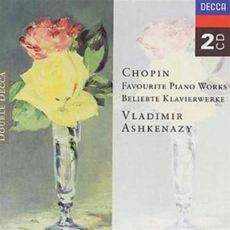 Chopin Favorite Piano Works Vladimir Ashkenazy Vladimir Rpnoo