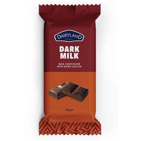 Buy Dairyland Dark Milk Chocolate Bar 80g Online Carrefour Kenya