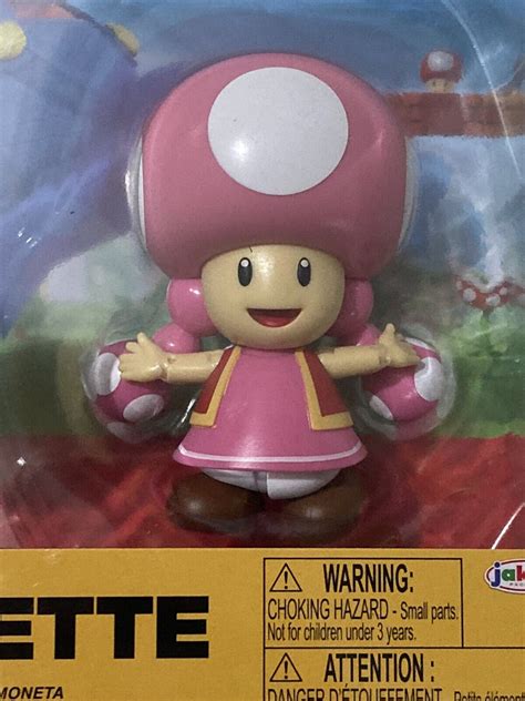 World Of Nintendo Super Mario Bros Toadette Action Figure W