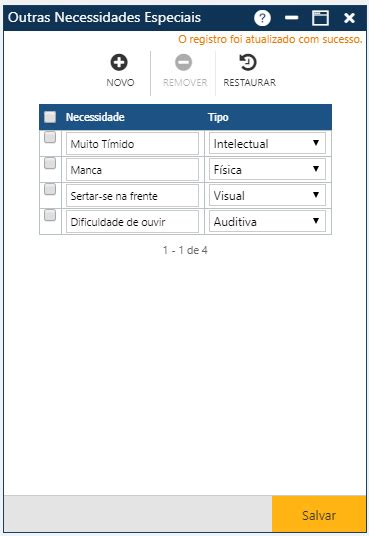 CW Tabela Registro Escolar Outras Necessidades Especiais Manual Sagres