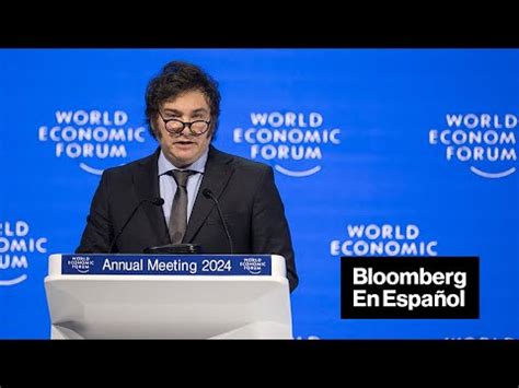 Javier Milei en Davos Occidente está en peligro por ascenso de