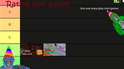 MINIGAMES TIER LIST YouTube