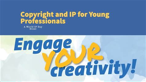 World Ip Day Engage Your Creativity Copyright And Ip For Young