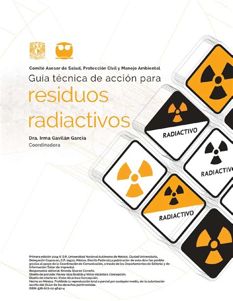 Guía técnica de acción para residuos radiactivos by Coordinación de