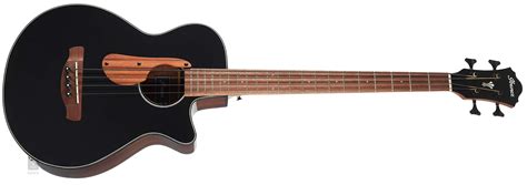 Ibanez Aegb E Bkh Electro Acoustic Bass Guitar Kytary Ie