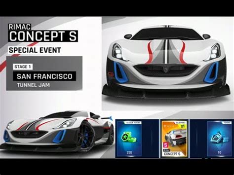 Asphalt Rimac Concept S Special Event Stage Touchdrive By