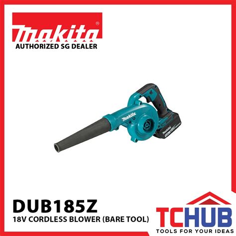 Makita Dub185z 18v Cordless Blower Bare Tool Shopee Singapore