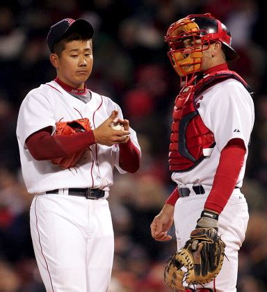 Boston Red Sox Pitching Star Daisuke Editorial Stock Photo - Stock ...