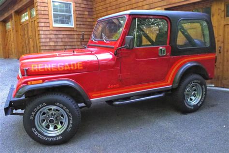 Jeep Cj Renegade Original Paint Survivor Unrestored Time