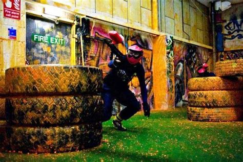 Urban Indoor Paintballing Edinburgh at Bedlam Paintball