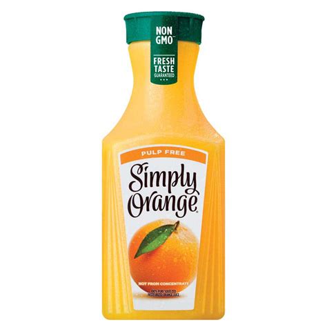 Simply Pulp Free 100% Orange Juice - Shop Juice at H-E-B