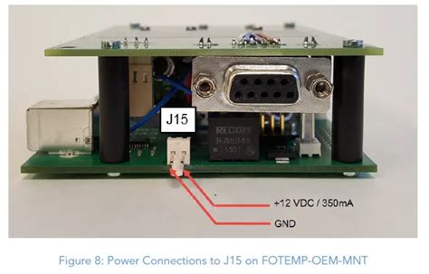 Micronor Sensors FOTEMP1 OEM MNT 4 OEM 1 Channel Fiber Optic Signal