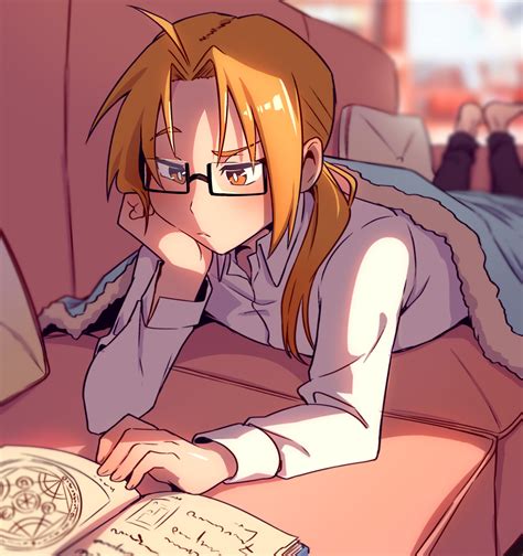 Megane Ed By Nifffi Edward Elric Эдвард Элрик Fullmetal Alchemist Full Metal Alchemist