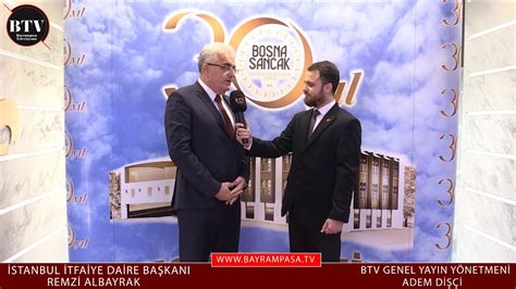 Btv Türkiye Bosna Sancak Derneği Remzi ALBAYRAK röportajı Adem Dişçi