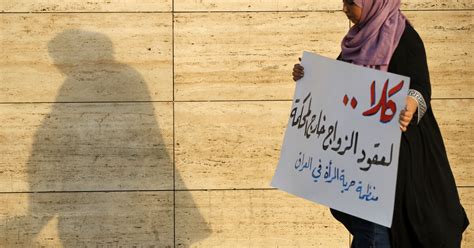 Iraqis Protest Proposed Anti Women Amendment To Personal Status Law