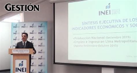 Inei Ingreso Promedio Aumentó 23 En Lima Metropolitana Entre Agosto Y Octubre Economia