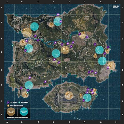 Lokasi Loot Terbaik Di Pubg Mobile Pubg Mobile Gaming