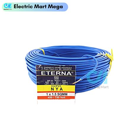 Jual Eterna Nya X Roll Meter Kabel Listrik Tembaga Kawat