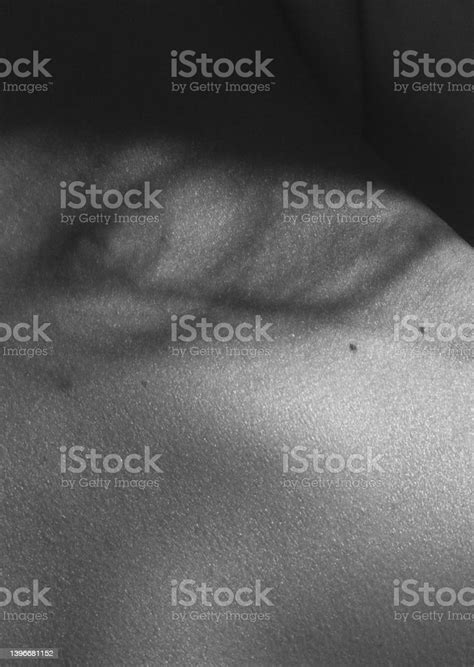 Detailed Texture Of Human Female Skin Close Up Part Of Womans Body