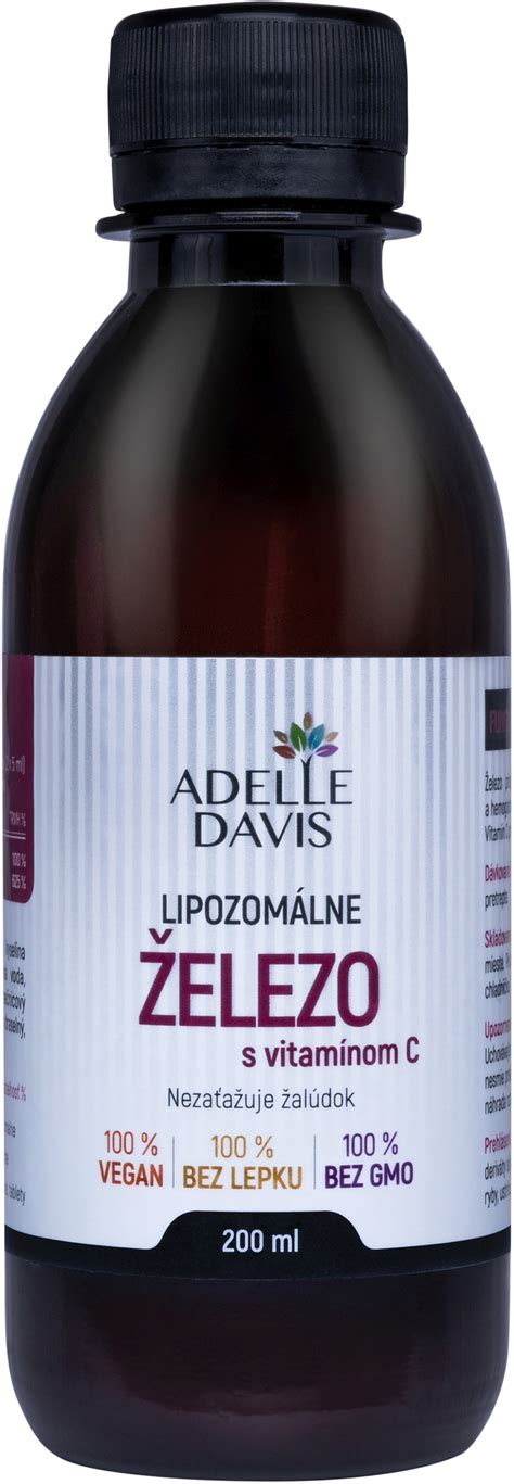 Adelle Davis Liposomal Iron 200 Ml Mineral Muziker