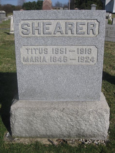 Titus Shearer 1851 1918 Mémorial Find a Grave