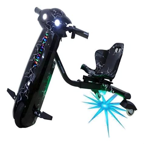 Triciclo Elétrico Infantil Drift 250w 36v Roda Led 3 Veloci