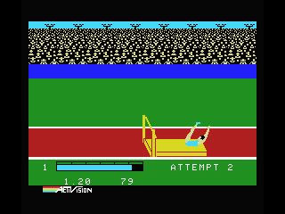 Screenshot Of The Activision Decathlon MSX 1983 MobyGames