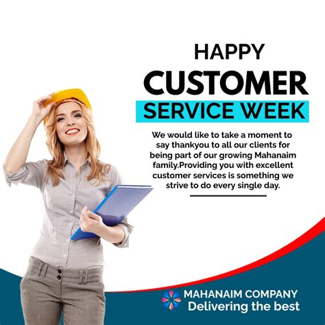 Customer Service Week Flyer Template Postermywall