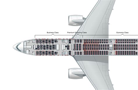 Boeing Seat Map Austrian Airlines Two Birds Home