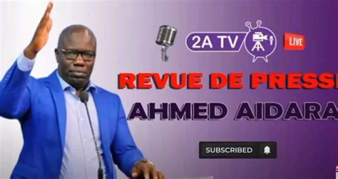 Revue De Presse D Ahmed Aidara Du Lundi 11 Avril 2022 Senegal7