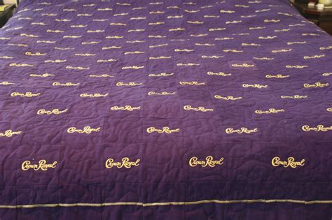 Crown Royal Quilt Custom Made To Order Man Cave Quilt