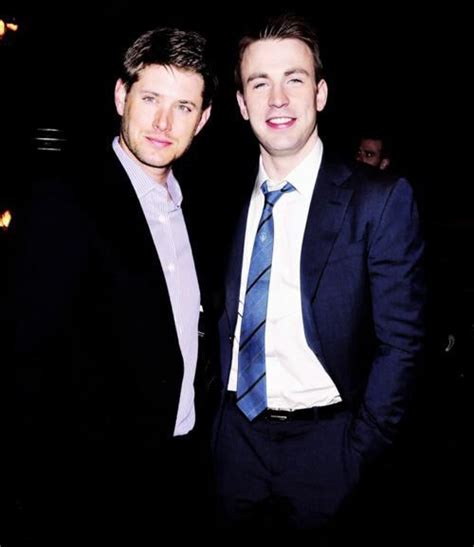 Jensen Ackles And Chris Evans Supernatural Amino