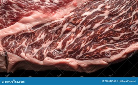 Japanese Wagyu A Beef With High Marbled Background Texture Kobe Wagyu