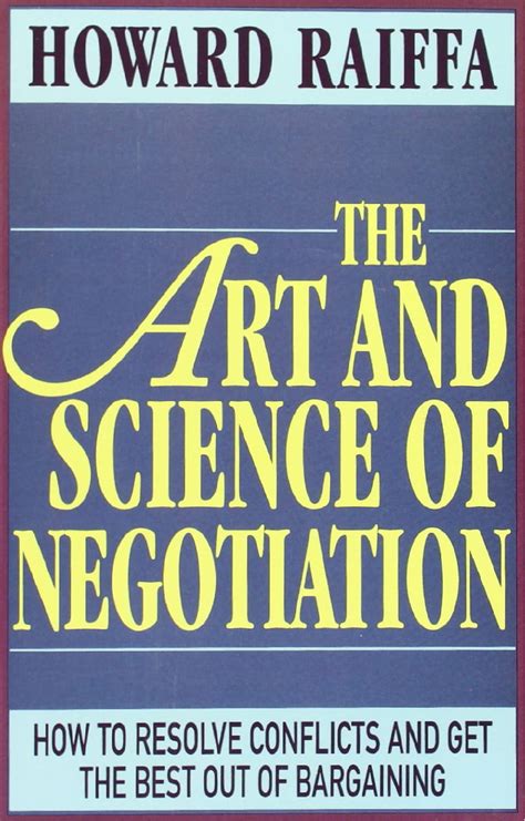 The Art and Science of Negotiation (Book Review) 