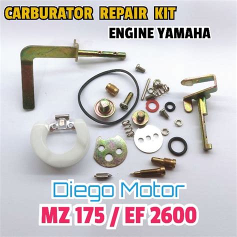 Mz Carburator Repair Kit Isi Dalaman Karburator Mesin Penggerak