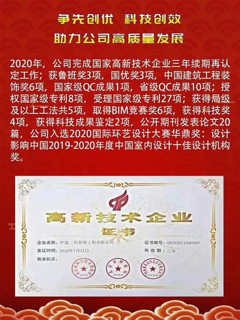 Top 10 出炉！中建二局装饰公司2020年度十大事件来啦