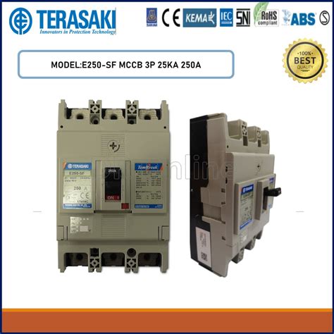 Terasaki Mccb Moulded Case Circuit Breaker Pole Ka A A Mccb