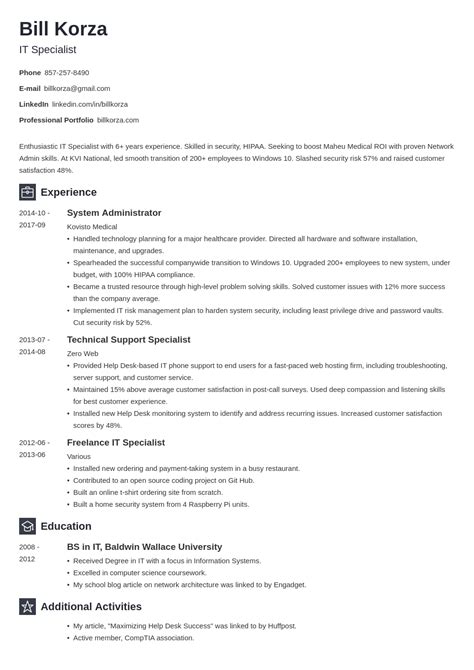 30 Resume Profile Examples Writing Tips