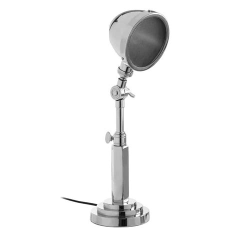 Macey Chrome Table Lamp E2 Home Lighting