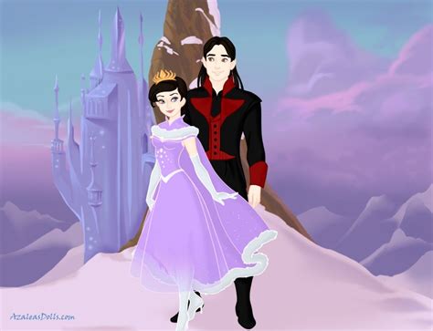 Violet And Dimitri Snow King And Queen Azalea Dress Up Scene Maker