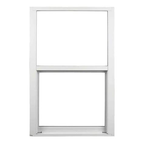 Ply Gem 52375 In X 49875 In 400 Series White Aluminum Single Hung