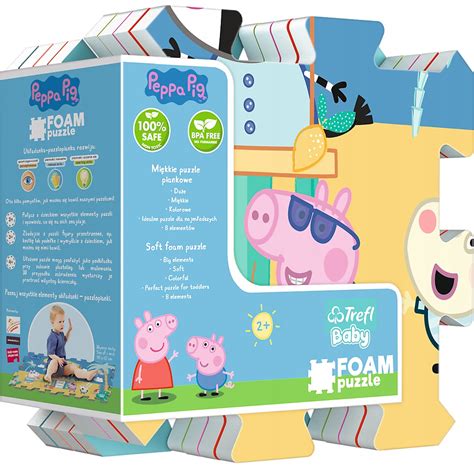 Układanka Puzzlopianka Peppa Pig Summer 61363 porównaj ceny