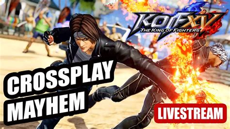 KOF XV Crossplay Online Matches YouTube