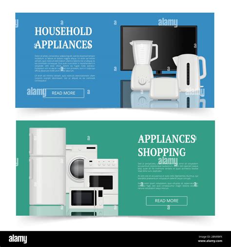 Kitchen Appliances Banner