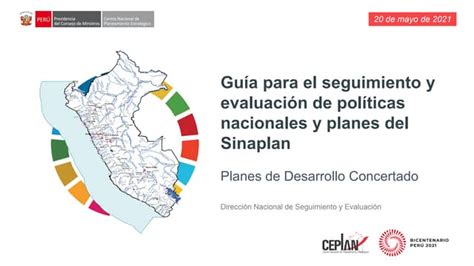 Guia Para Seguimiento Para Politicas Y Planes Ppt