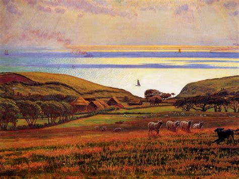 Museum Art Reproductions Fairlight Downs Sunlight On The Sea By