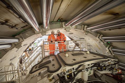 The Second TBM Launched For HS2 Railway Through London