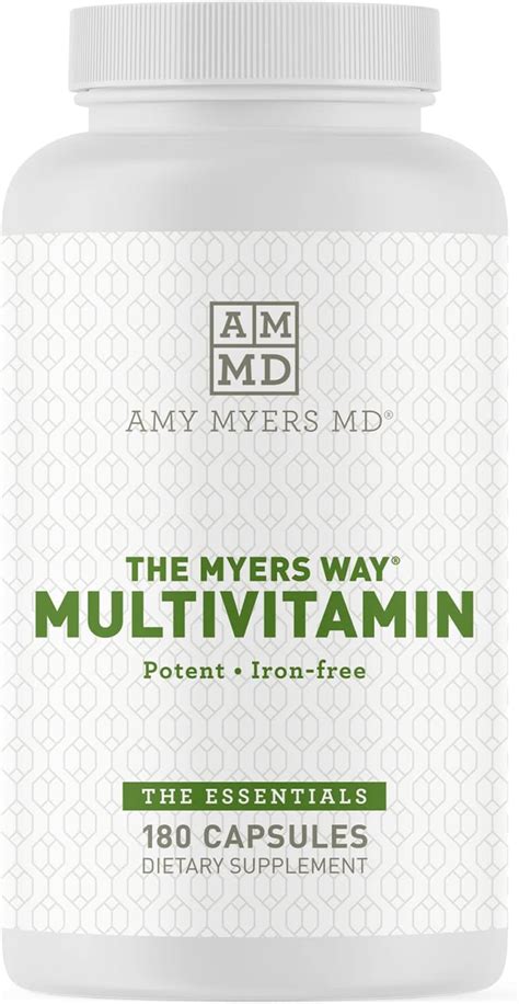 The Myers Way Multivitamin For Women And Men For Thyroid Support