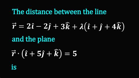 The Distance Between The Line R I J K I J K And